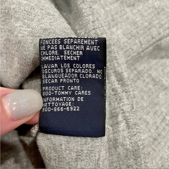 Vintage Tommy Jeans Grey T Shirt - Picture 9 of 12